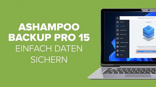 Ashampoo Backup Pro 16: Vollversion gratis