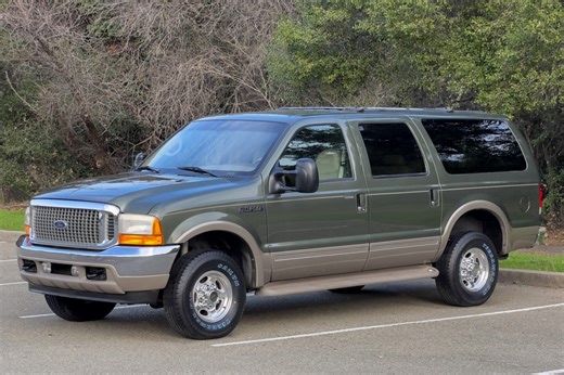 No Reserve: 2001 Ford Excursion Limited V10 4x4