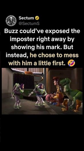 Toy Story 2 (1999) — Buzz Really Played Along 😂