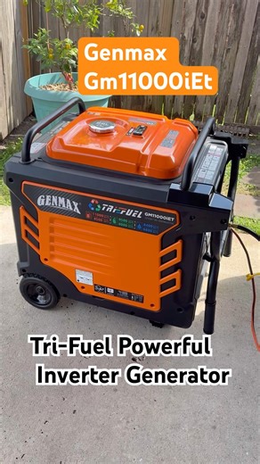 Genmax GM11000iET Tri-Fuel Inverter Genetator