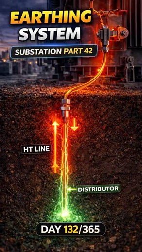 Earthing System Explained ⚡ | Substation Part 42 | Day 132/365
