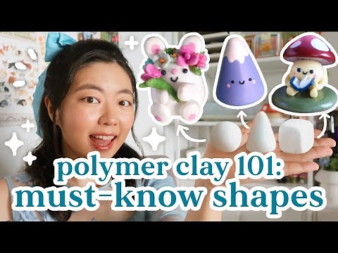⭐️ Polymer Clay 101: Must-Know Shapes for Beginners ⭐️
