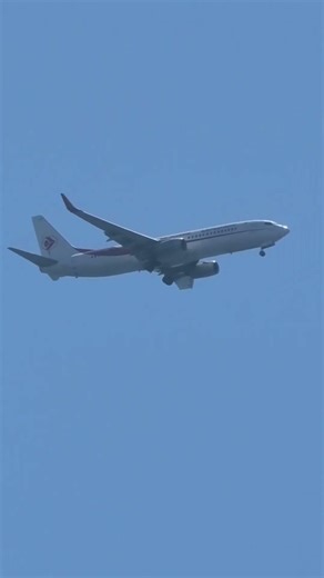 Air Algerie Boeing 737-800 7T-VJO on approach to Marseille Airport from Algiers #shorts #airalgerie
