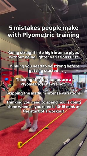 5 mistakes people make with Plyometric training