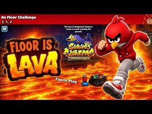Floor is Lava! Subway Surfers Copenhagen Super Runner 2026! Lava Challenge 🚨