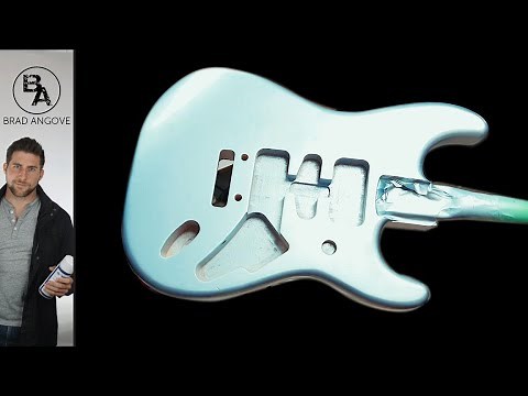 The Easiest Guitar Spray Painting Tutorial (Part 2)