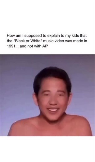 The famous face-morphing sequence in Michael Jackson’s “Black or White” (1991) looks like modern AI, but it was all early computer graphics. The effect used digital morphing, where animators marked… | Rogério Mota | 30 comments