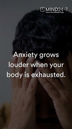 Your mind can't heal without rest