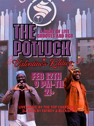 Some sexy fun for the lover in ya 🙂‍↕️❤️‍🔥 Live R&B at Swig Bar in SF Thursday February 12th, from 9 - 2 AM 🫶🏿 Kicking off Valentine’s Day weekend. Limited $10 tix in the bio and @ salonxp.com 🫰🏾 @BlckSpkz @Vibe Dealer Ty @The Top Chefs @Afterthought @swigbarsf