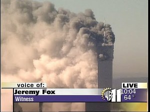 Jeremy Fox - WTC2 Collapse Eyewitness Interviewed by WB11 Anchors on 9/11