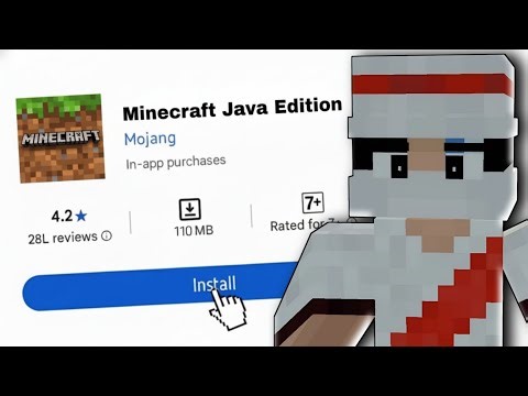 Playing Minecraft Java Edition on Mobile 🔥 Bangla | Nextxd Plays