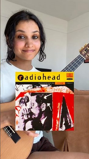 Creep Radiohead EASY Ukulele Tutorial ⭐️ #shorts