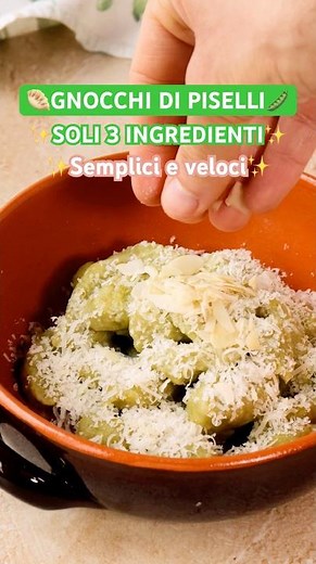 🥟GNOCCHI DI PISELLI🫛 #gnocchi #gnocchirecipe #piselli #gnocchidipiselli #pasta #ricette #cena