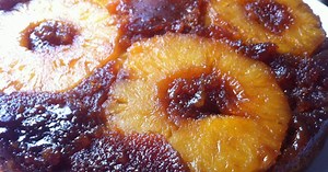 Gâteau à l'ananas frais