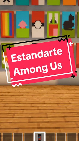 Estandarte Among Us en Minecraft: Tutorial y Diseño
