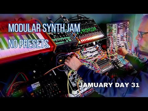 Modular synth jam - no presets #modularsynth #eurorack #synth #techno #improvisation