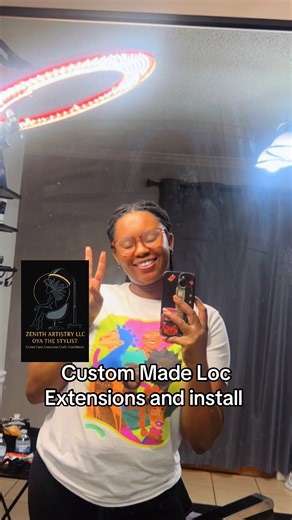 Custom made Loc Extensions and install by me. 13 hour install. Let it play