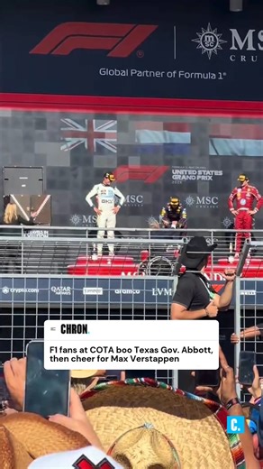 🏎️ The crowd at Austin’s Formula 1 Grand Prix made their feelings loud and clear. | Chron