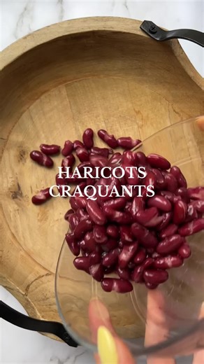 HARICOTS CRAQUANTS : Recette Facile et Proteinée