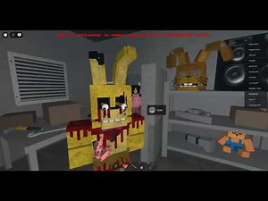 Playing fnaf : fredbear springlock suits REMAKE