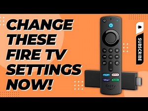 ⛔️ CHANGE THESE FIRESTICK SETTINGS IMMEDIATELY ⛔️