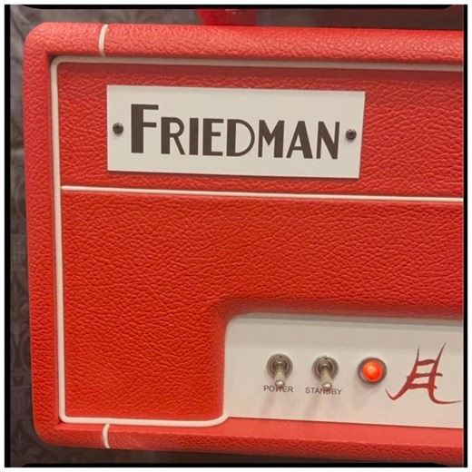 14K views · 300 reactions | You asked for more power…here it is! Debuting Saturday at GuitarFest, it’s the Friedman JEL-50 Jake E. Lee Signature Amp, the 50 watt version of our 20 watt JEL head, from which it parts ways by featuring a bright switch per channel and no sat switch, and of course inspired by our original best-selling limited run of signature 100 watt heads, come out to Sweetwater tomorrow to see it for yourself! | Friedman Amplification | Facebook