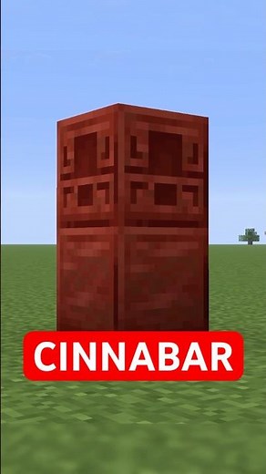 MINECRAFT’S NEW CINNABAR BLOCKS ARE SO GOOD ALREADY