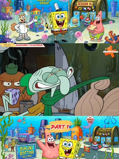 Squidward's Tough Break . . #spongebob #spongebobmeme #spongebobsquarepants #spongebobmovie #spongebobmovie