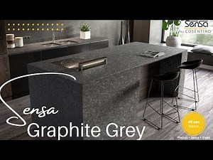 Nine Beautiful Ways You Can Use Sensa Graphite Grey Granite to Decorate Your Home