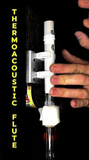 DIY Thermoacoustic Flute - Unusual, as all my staff #diy #experiment #thermodynamics