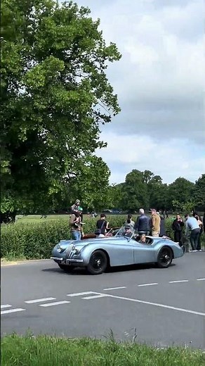 The Jaguar XK120 may just be the prettiest roadster ever built