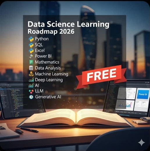 Laxmikant Pandit | Learn Data Science for FREE in 2026 1. Python cs50.harvard.edu/python/2022/ 2. SQL learn.saylor.org/course/view.ph… 3. Excel... | Instagram
