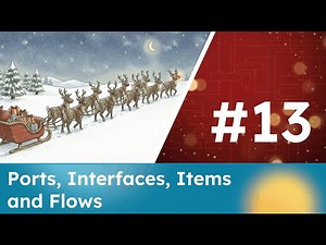 Lesson 13 - Ports, Interfaces, Items and Flows | Advent of SysML v2