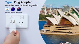 DOACE 350W Voltage Converter US to Europe - 220V to 110V Converter for European Travel with QC+PD Chargers for Using Most U.S. Devices Abroad - Hair Straightener Shaver Toothbrush Camera Phone