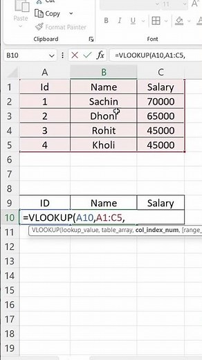 How to VlookUp in Excel #vlookup #vlookupformula #vlookupinexcel #excel #exceltips #exceltricks