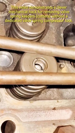 Genius Valve Spring Hack! No Tools Required 🛠️