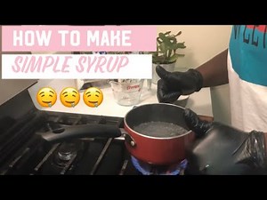 How To Make Simple Syrup | How To Moisten Cake Layers | How To Get Cake Moist