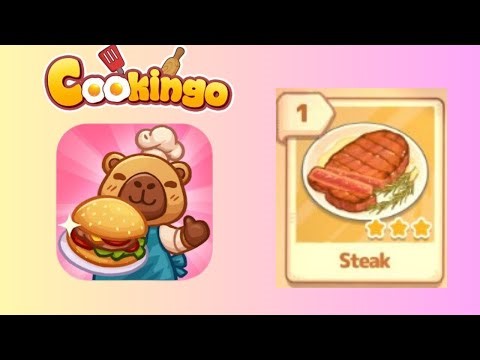🍳Cookingo Level 1 Walkthrough | Perfect Meal | Cooking Steak | Solutionguruji