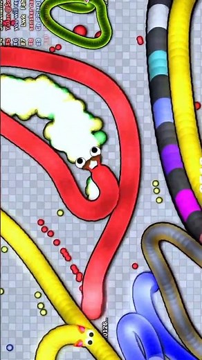 slirher.io Giant Snake vs Everyone! 🐍# games # vides