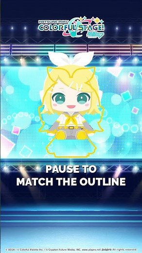 Pause Rin to Match the Outline!