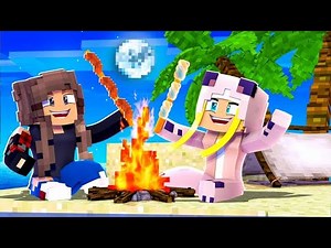 1 NACHT auf der EINSAMEN INSEL! ✿ Minecraft [Deutsch/HD]