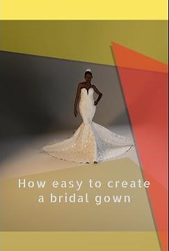How easy to create a bridal gown GRAFIS CAD