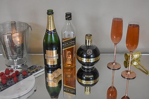 Champagne Whiskey Cocktails - Dash of Jazz