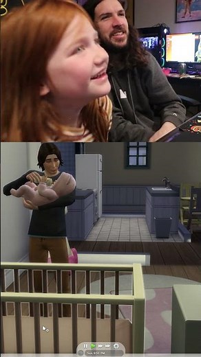 SiMS HOUSE in LOVE💞 Adley & Dad Pretend new Neighborhood! the crazy home is ALiVE