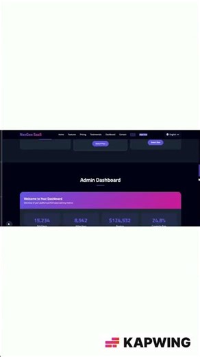 NexGen SaaS | All-in-One Cloud Business Platform #shorts #Coding #Programming #html #css