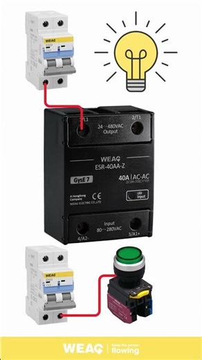 Solid-State Lighting Control: SSR Relay for Silent Lamp Switching.