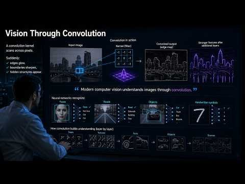 Convolution Explained Visually — The Mathematics of Sliding Patterns