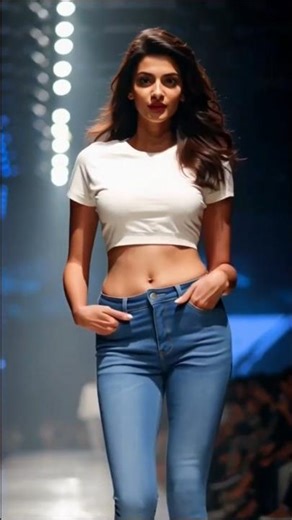 Indian Model She walked the streets of Walk in Jeans & Crop Top Jeans,#shorts#ytshorts#shortvideo