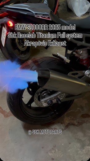 BMW S1000rr 2025 model Titanium Full system Akrapovic Exhaust  . . @sbkmotoparts_official | Sbk Motoparts | Facebook