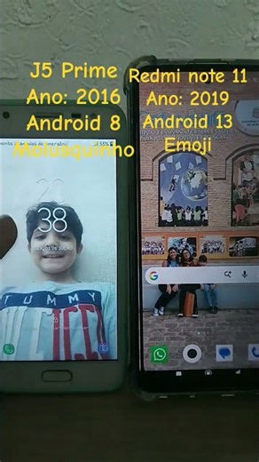 Competição J5 Prime vs Redmi note 11